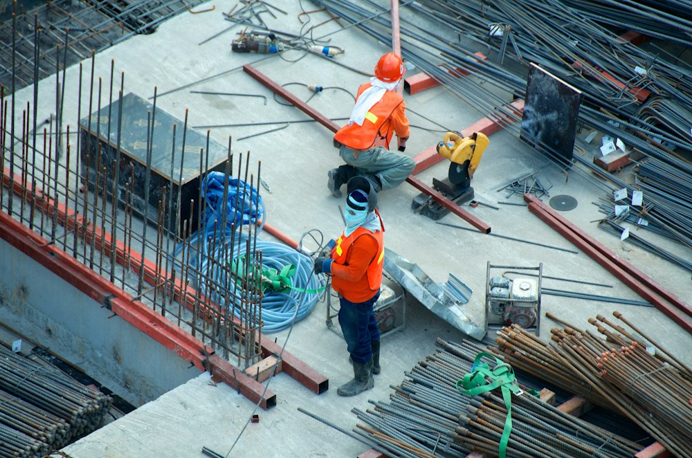 Illustration d’un chantier de construction